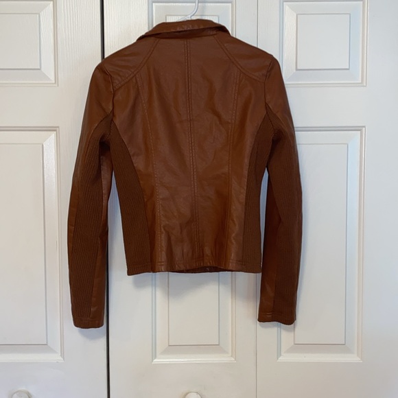 Lane Crawford Pleather Jacket - Picture 6 of 8